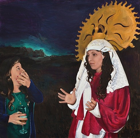 Juanma Moreno
Alucinante Maria, 2012
oil on canvas, 51 x 51 in.