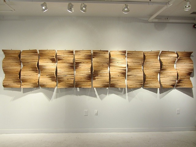 Natalie Dunham
No. 11.2138.55_S[2], 2012
wood and hardware, 36 x 175 x 5 in.