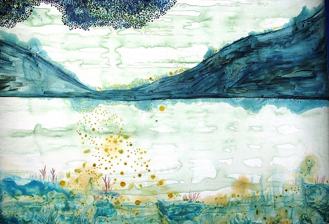 Yukari Kaihori
Path to the Other Side, 2011
oil and acrylic on paper, 32 x 46 in.