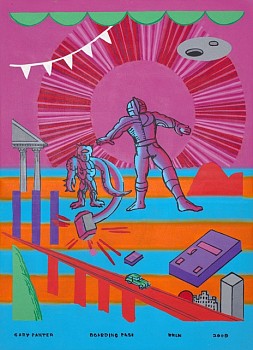 Gary Panter - Boarding Pass