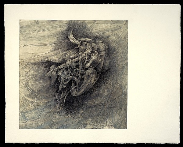 Larry Thomas
Grass Mountain, 2011-12
pencil, pen and ink, acrylic wash on paper, 19 x 19 in.