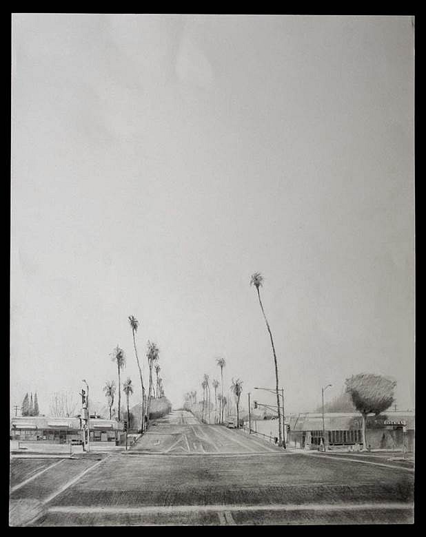 Brian Reynolds
Easter Comes to the Grandview Avenue Hill, 2013
graphite on paper, 24 x 19 in.