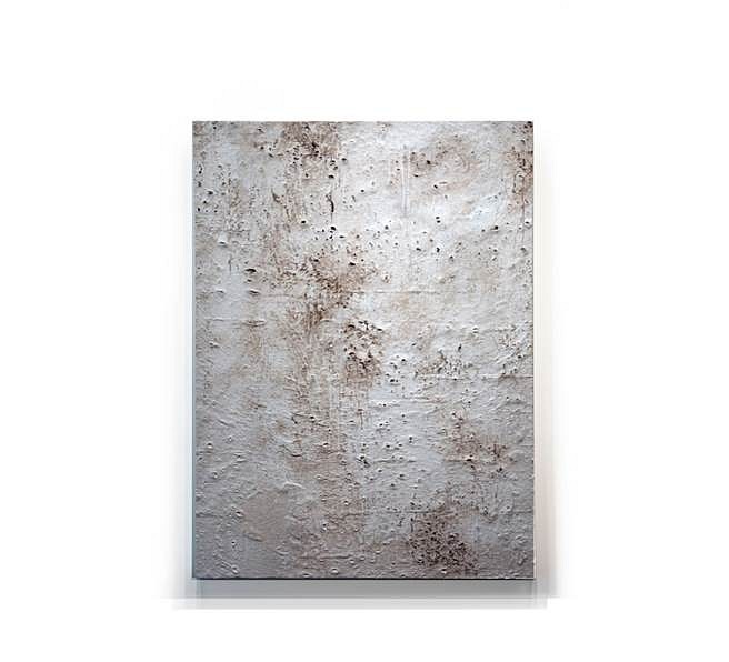 Pablo Rasgado
Av. Corona del Rosal #1, 2011
Diesel soot, polycyclic aromatic hydrocarbons, tire and brake wear particles and dirt on canvas, 47 x 35 in.
