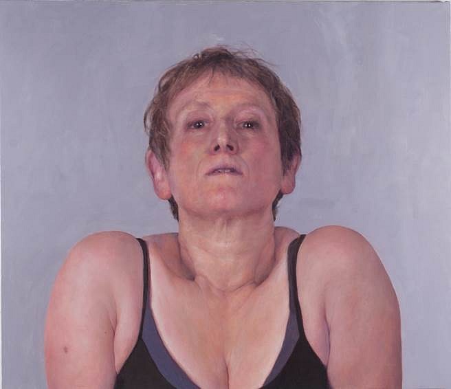 Jenny Dubnau
Self-Portrait Shrugging, 2014
oil on canvas, 42 x 36 in.