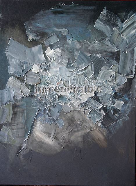 Manuel Soliven
Impenetrable, 2011
texture gel and oil on canvas, 18 x 24 in.
