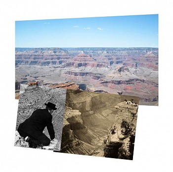 Mark Klett and Byron Wolfe -&nbsp;Man peering into space