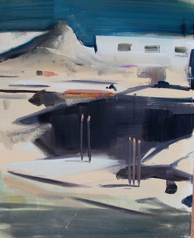 David Barnes
Site 2, 2014
oil on canvas, 12 x 16 in.