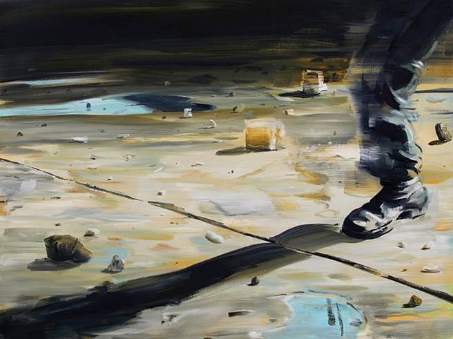 David Barnes
One Leg Walking, 2014
oil on canvas, 30 x 40 in.