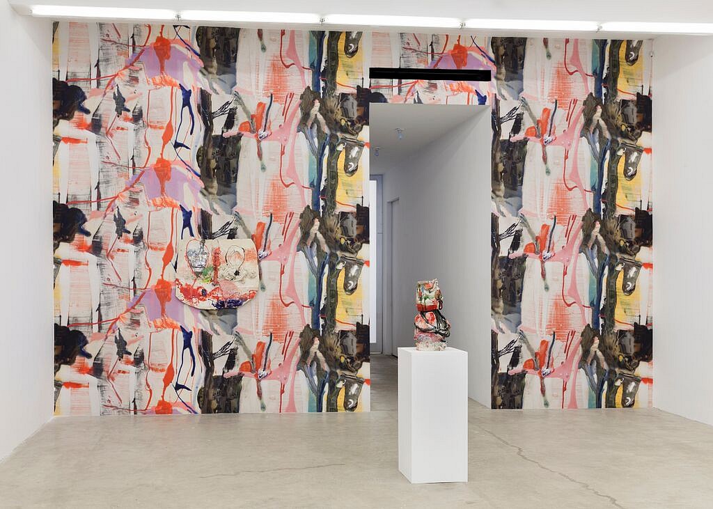 Jennie Jieun Lee
The Flat Rabbit, 2015
wallpaper, 20 x 40 feet