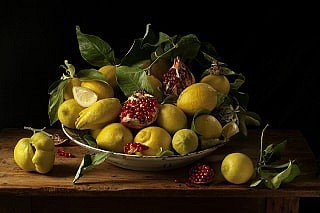 Paulette Tavormina
Lemons and Pomegranates, After J.V.H., 2010
archival digital pigment print, 20 x 30 in.
