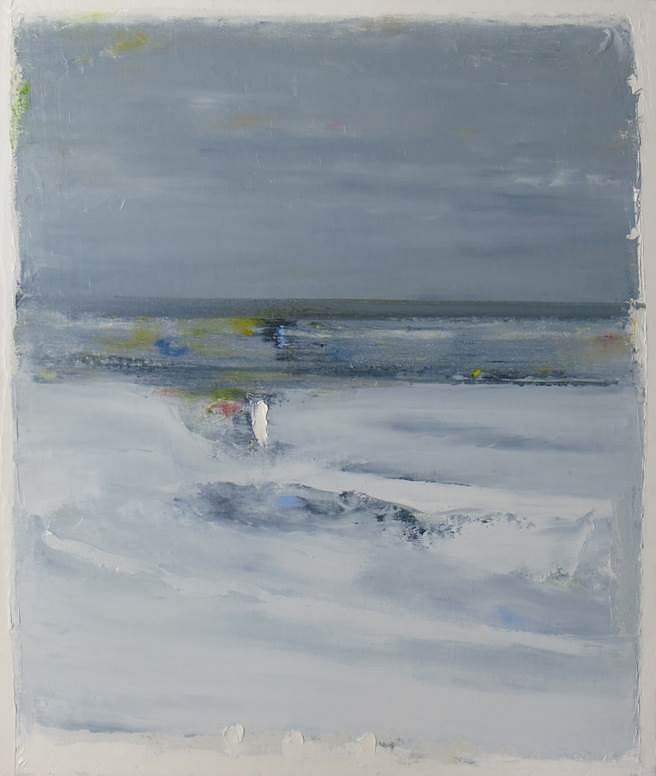 Eddie Kennedy
White Sea-Black Sod, No.13, 2014
oil on linen, 69 x 58 cm