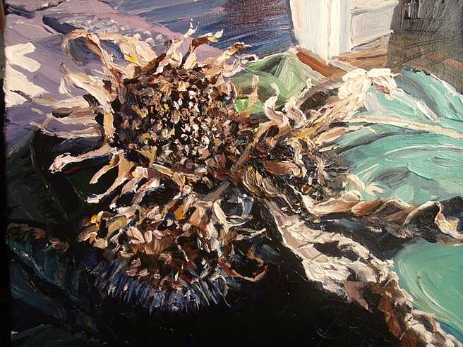 Bryant Tillman
The Sunflowers, 2015
acrylics on canvas, 11 x 14 in.