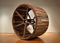 Dane Winkler, Almanac
2016, reclamed barn lumber (Hickory and White Oak)