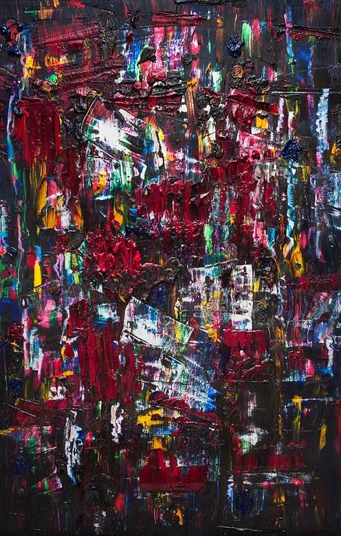 Rodney Dickson
Untitled, 2016
oil on board, 5 x 8 feet