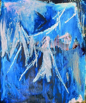 Ann Purcell -&nbsp;Kali Poem Series #40, "Blue Deep"