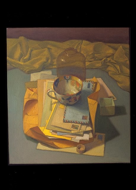 Gillian Pederson-Krag
Still Life with Forwarded Mail, 2007
oil, 16 x 18 in.