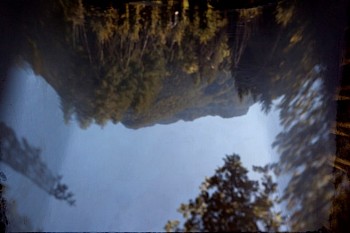 Chris Drury - Sky Mountain Chamber (Detail from projected image inside)