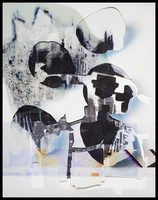 Rebecca Aloisio
III Imagined Relics Series, 2014
monoprint and paint on paper, 60 x 78 in.