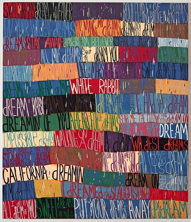 Squeak Carnwath
Dreams, 2016
oil and alkyd on canvas over panel, 70 x 60 in.