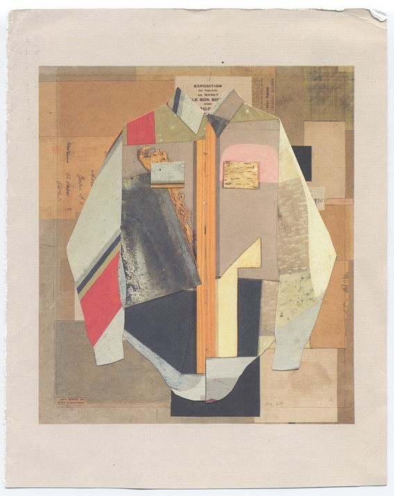 Colter Jacobsen
Untitled (Exposition Schwitters), 2013
collage, 6 1/10 x 4 7/10 in.