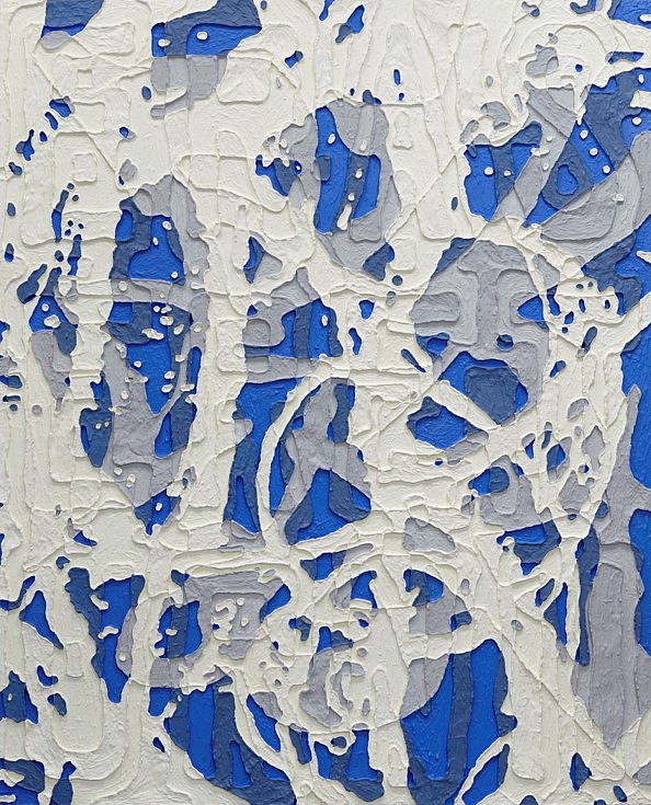 Bruce Pearson
ERASE RETURN, 2016
oil and acrylic on Styrofoam, 48 x 60 in.