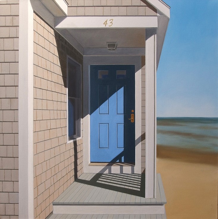 Linda Pochesci
The Blue Door, 2015
oil on canvas, 42 x 42 in.