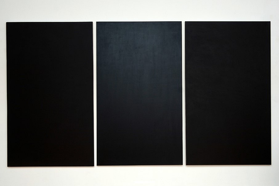 Joe Barnes
Mediation Triptych, 2012
acrylic on canvas, 60 x 36 inches each