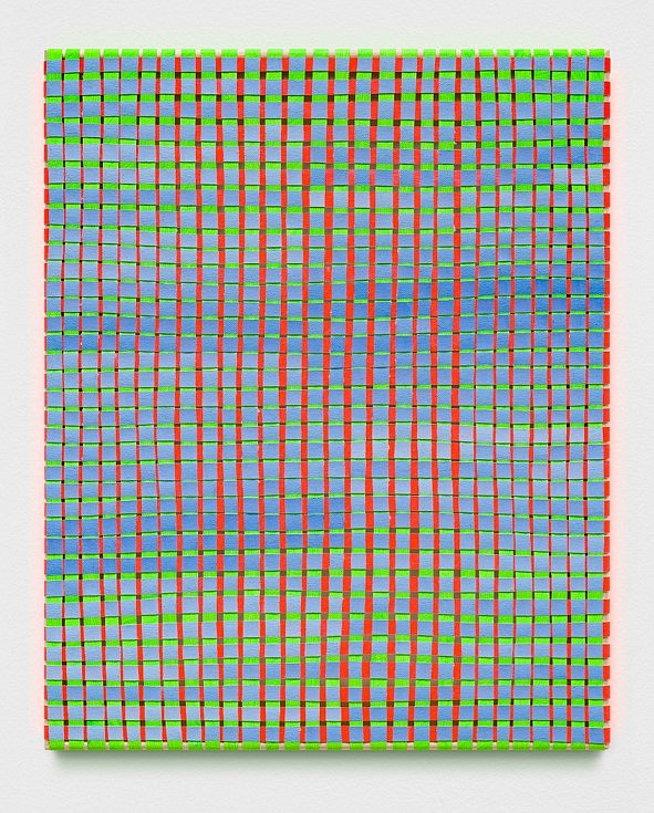 Katy Kirbach
Untitled, 2019
oil and acrylic on woven canvas, 19.69 x 15.75 inches