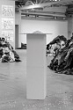 Micol Assaël, Walking Distances
2017, marble and sound on cotton plinth