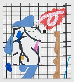 Melissa Gordon -&nbsp;Une Femme Pendue (Female Readymade: Rope, Wood off-cut, Hole, Intestines)