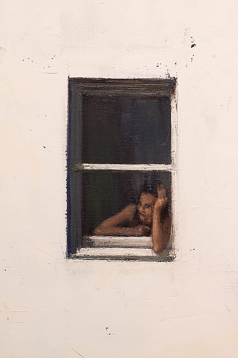 Doug Reina
Waiting (Detail), 2020
oil on canvas, 52 x 38 in.