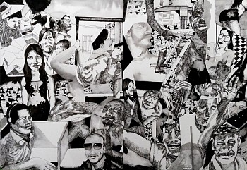 Askok Kumar Gopalan - Revolt of lax World (Diptych)