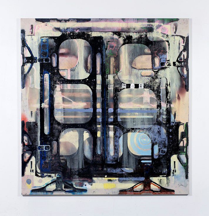 Shane Bradford
Urban Totem Barrier # 4, 2020
oil on canvas, 83 x 79 in.