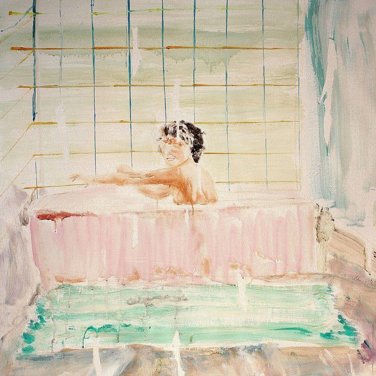 Elisa Filomena
La vasca [The bathtub], 2018
acrylic on canvas, 43 x 43 in.