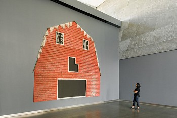 Jude Griebel -&nbsp;Barn Skull: exhibition installation at the Art Gallery of Alberta