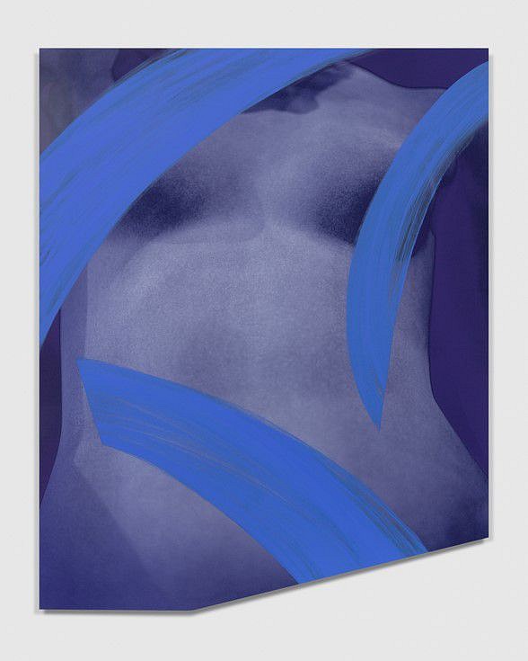 Sara VanDerBeek
Roman Circles II, 2021
Dye Sublimation print and acrylic paint, 60 x 48 in.