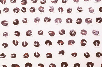 Sermin Kardestuncer -&nbsp;Knots on Brown (Detail)