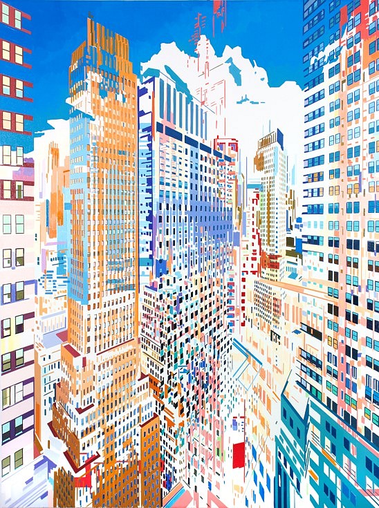 Ben Schwab
Topography, 2023
oil on canvas, 48 x 36 in.