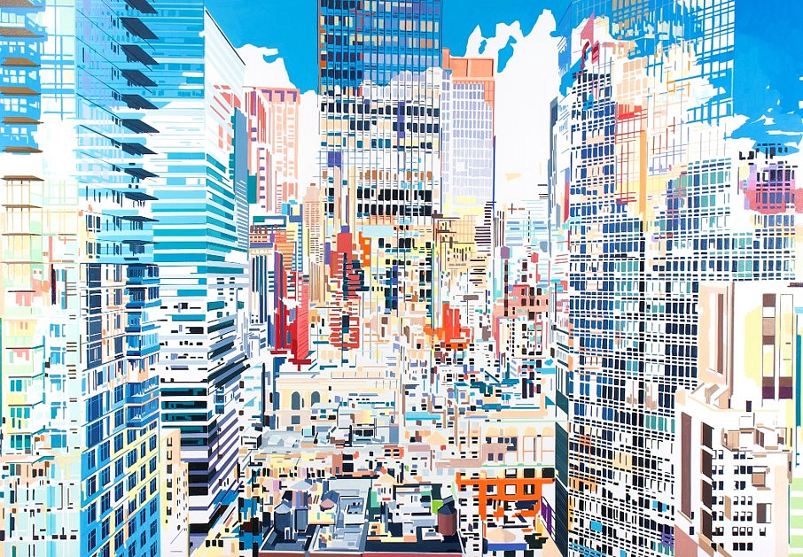 Ben Schwab
Fragmentation, 2022
oil on canvas, 42 x 60 in.