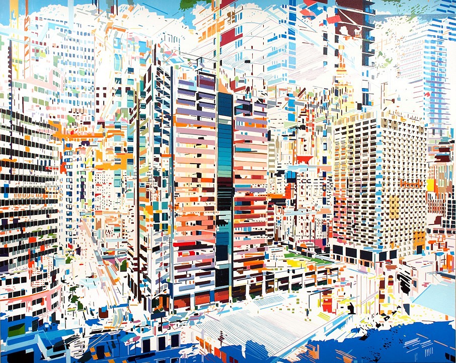 Ben Schwab
Inversion, 2022
oil on canvas, 48 x 60 in.