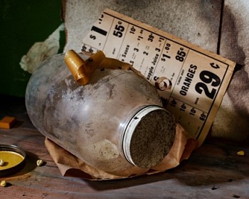 Christian Patterson -&nbsp;Shelf Still LIfe (Pickle Jar)
